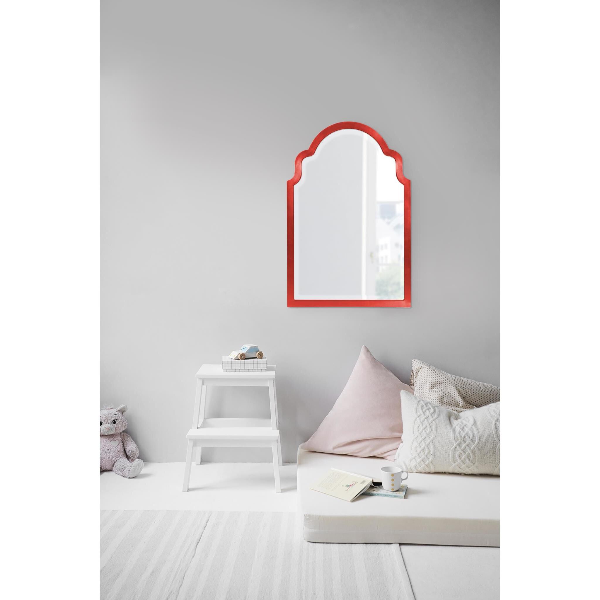 Sultan 36 X 24 inch Glossy Red Wall Mirror